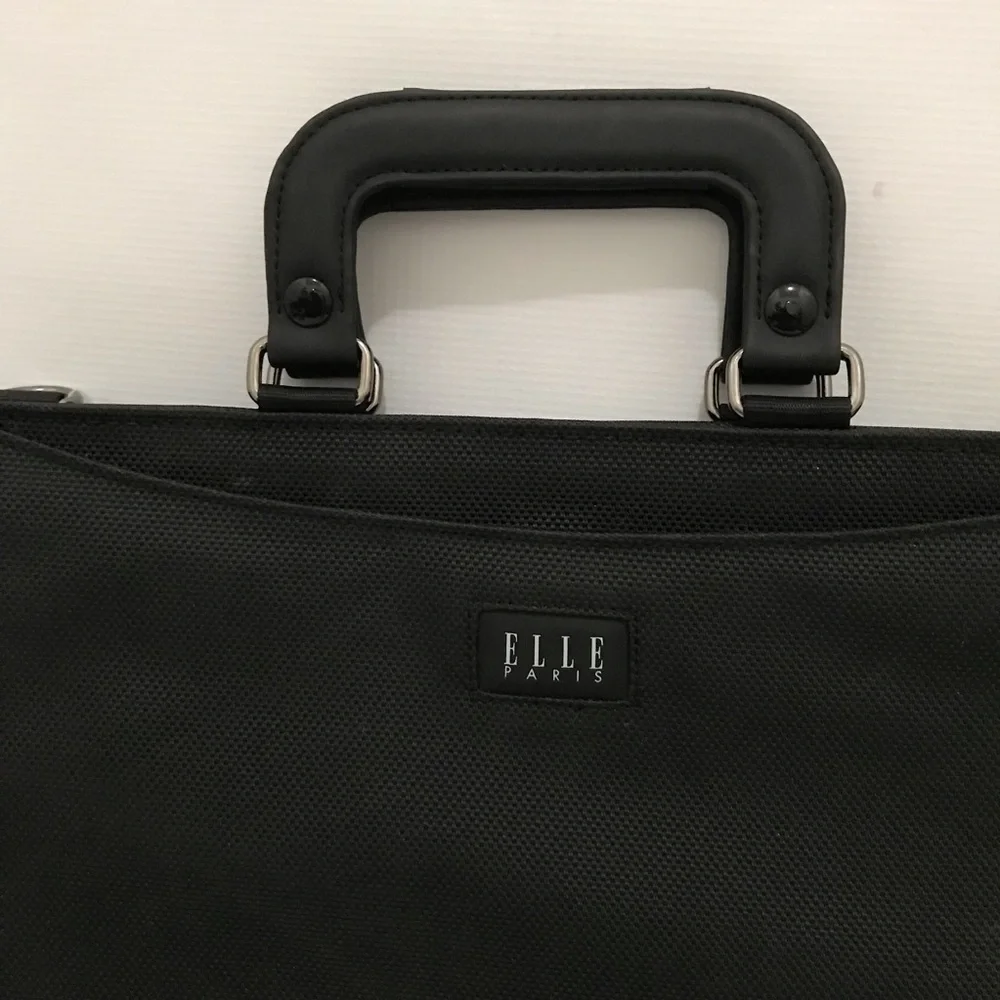 NWT Elle Paris Black Men's Laptop Bag